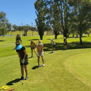 Ladies group golf lessons